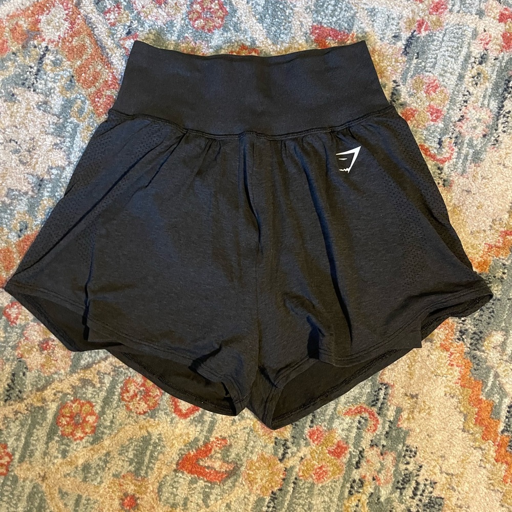 Gymshark Black Athletic Shorts